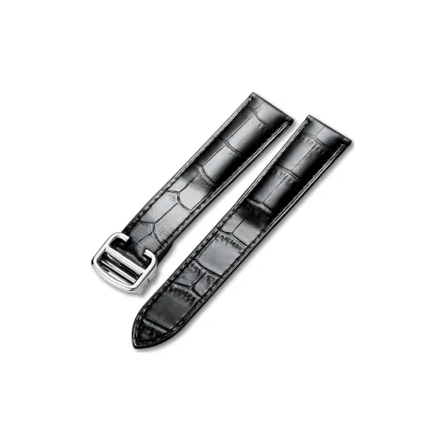 ZHISHENG Cartier London Tanks Compatibility Watch Band 12 26mm Interface Width Genuine Leather Material