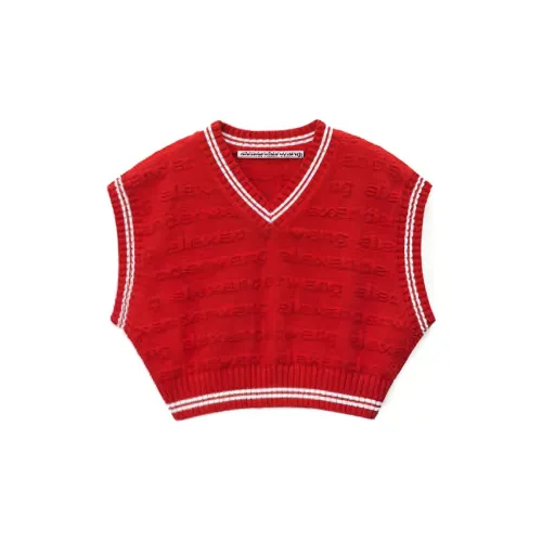 Alexander Wang Tank Tops Women's Red