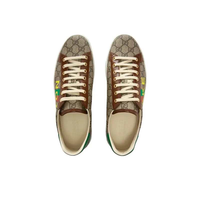 GUCCI Women's Ace 'Fake/Not Print' Women's-3