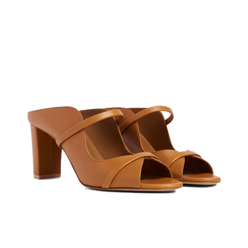 Malone Souliers Norah 70mm Leather Mules-2