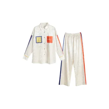 IIZZINI Pajama Set Women's White
