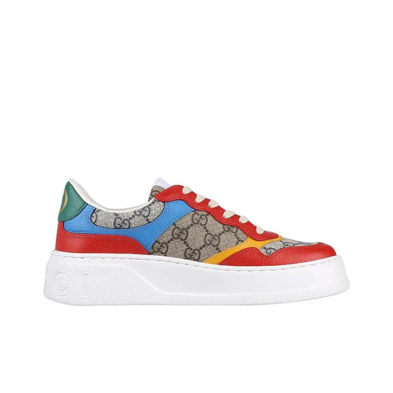 GUCCI Gg Sneaker 'Beige Red Blue'-1