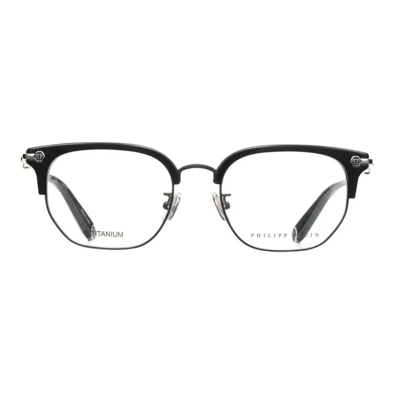 PHILIPP PLEIN Plate And Titanium Alloy Square Eyeglass Frames Unisex-2