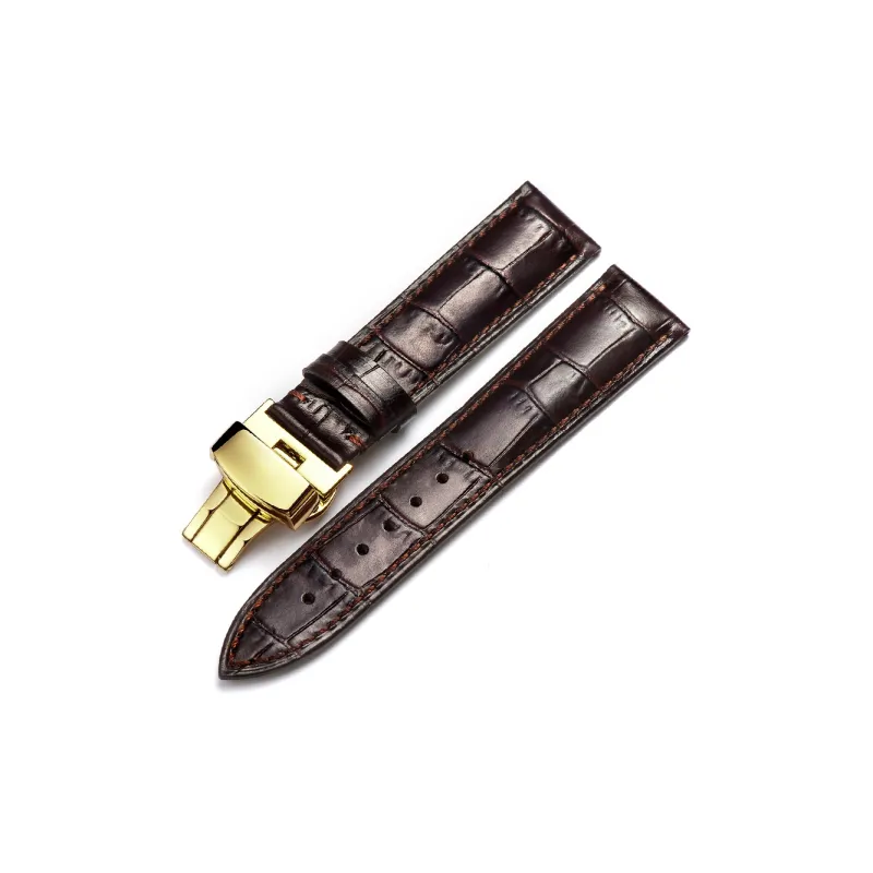 ZHISHENG Casio, IWC, MIDO, Tissot, Omega, Seiko, Citizen, Rossini, CK Compatibility Watch Band Genuine Leather Material-12