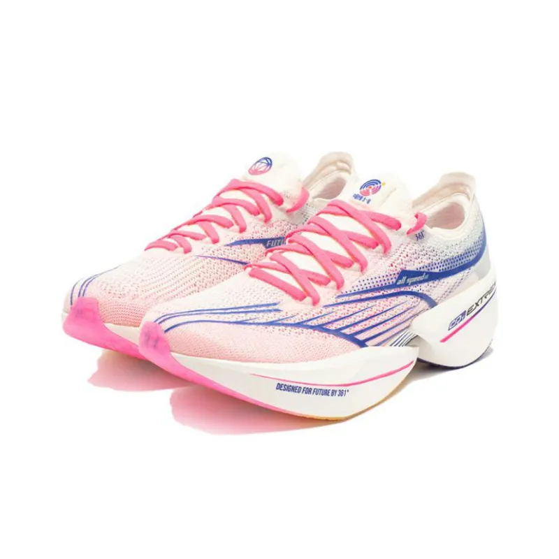 361° Flying Future Running Shoes Unisex Low Top White/Purple/Pink-2