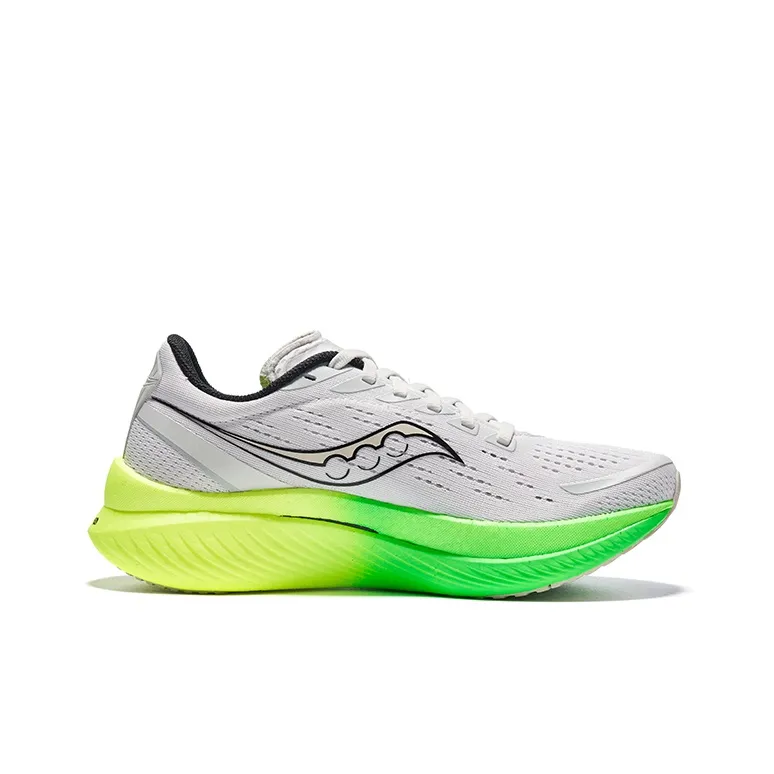 Saucony Endorphin Speed 3 Cushioning Low Top Training Running Shoes Women's White Gray-1