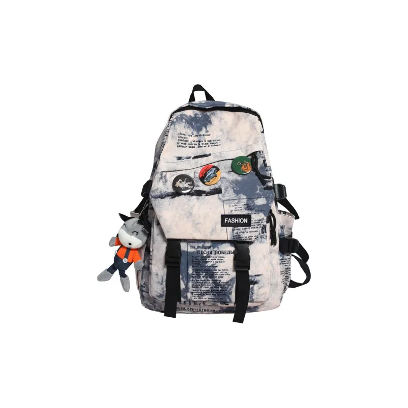 NOMK Oxford Backpack Unisex Yellow-15