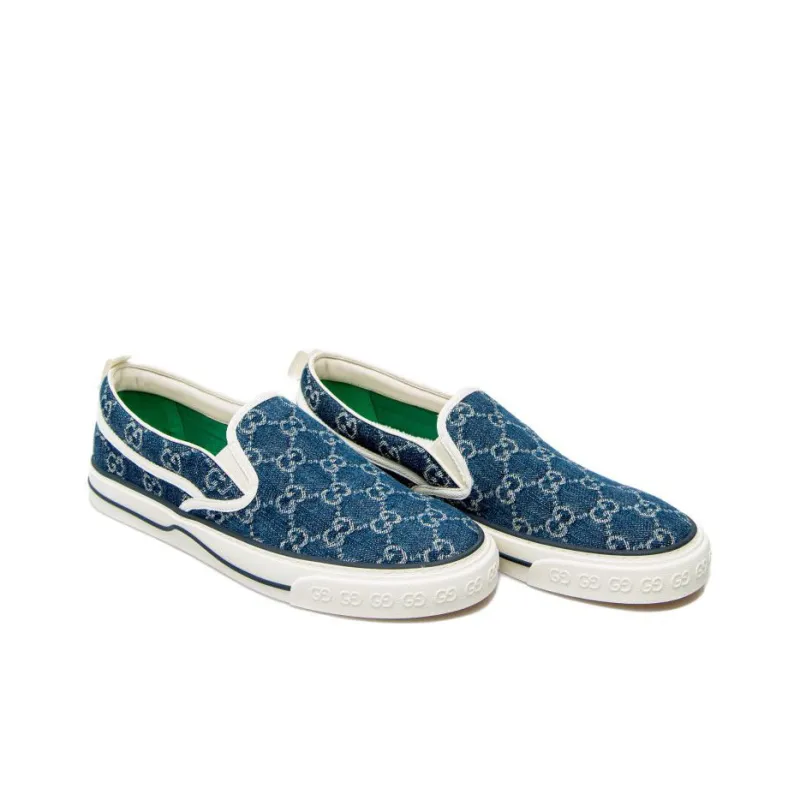 GUCCI Tennis 1977 Slip On 'Denim'-2