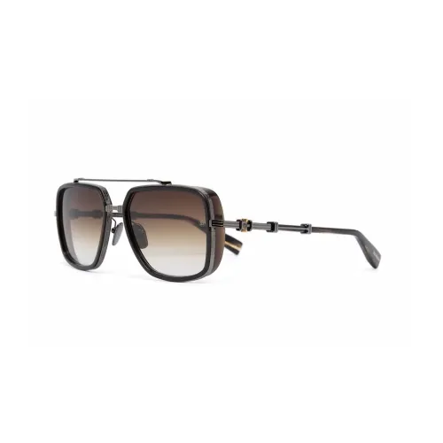 BALMAIN Eyewear Officier Pilot-frame Sunglasses