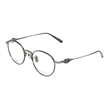 PHILIPP PLEIN Pure Titanium Round Eyeglass Frames Unisex
