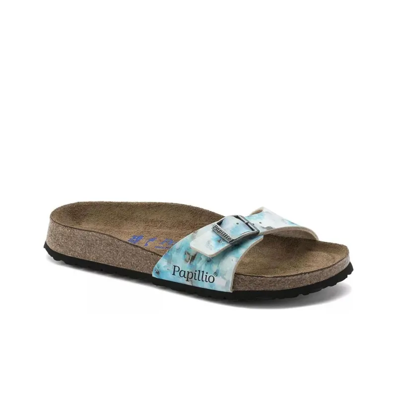 Birkenstock Slide Slippers Women's Blue-2