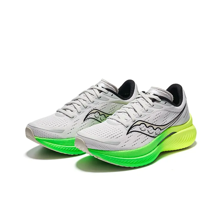 Saucony Endorphin Speed 3 Cushioning Low Top Training Running Shoes Women's White Gray-2