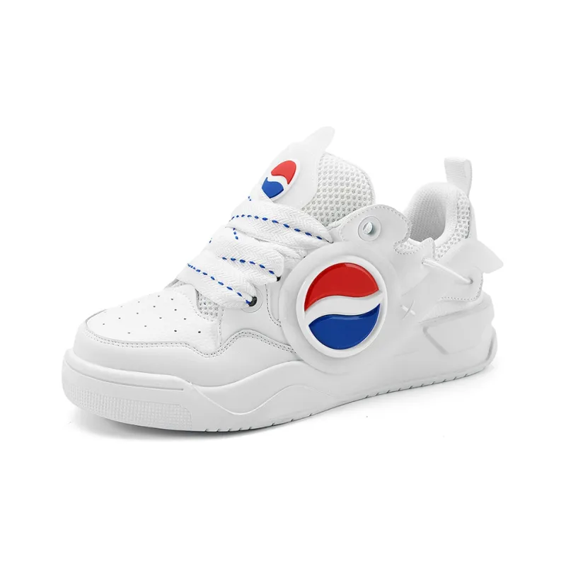 Pepsi Abrasion-Resistant Slip-Resistant Low-Top Casual Shoes Unisex-7