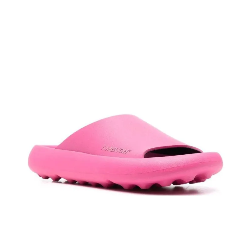 AMBUSH Logo Embossed Slides Women's-1