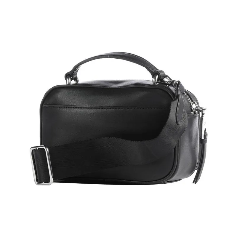 DKNY Fine Grain Cow Leather Camera Bag Shoulder Bag Crossbody Bag Regular Women's Black-1