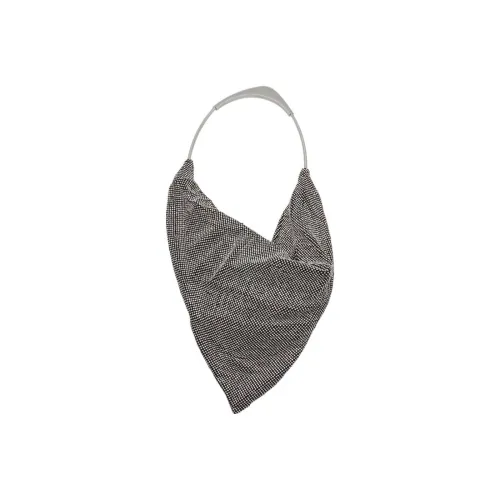 BENEDETTA BRUZZICHES Ursolina Embellished Draped Shoulder Bag
