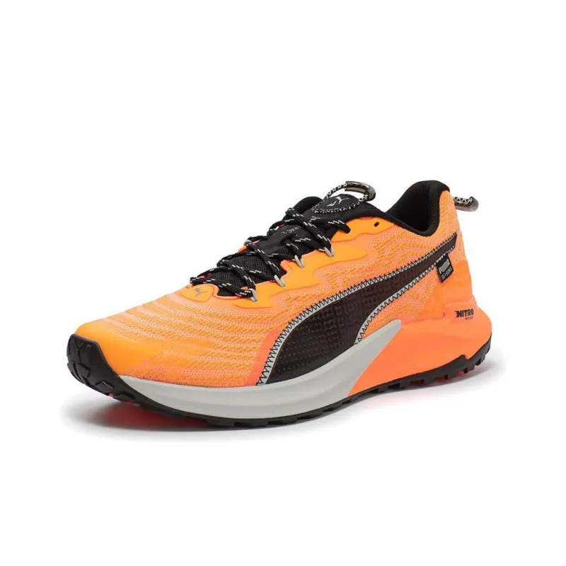 PUMA Fast Trac Nitro 2 'Neon Sun Clementine Black'-2