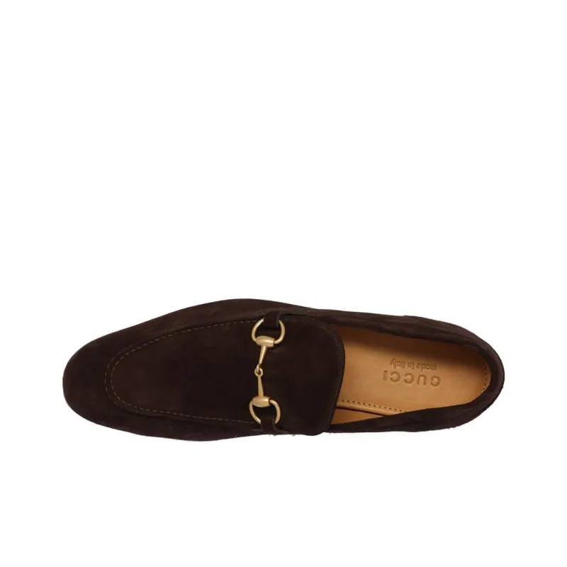 GUCCI Jordaan Suede Loafers-2
