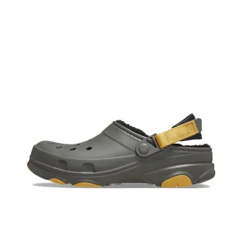 Crocs All Terrian Lined Clogs 'Dusty Olive'