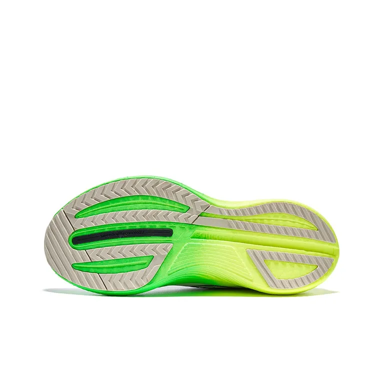 Saucony Endorphin Speed 3 Cushioning Low Top Training Running Shoes Women's White Gray-4