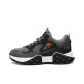 Black Gray Orange