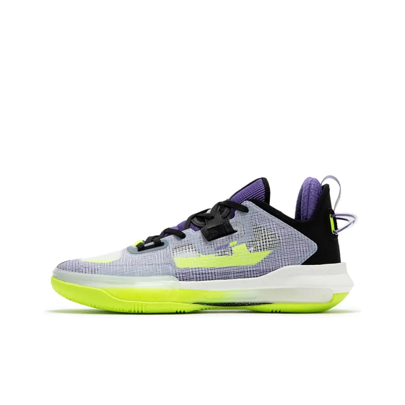 361° Ultra Star 1.0 Pro 1.0 Pro Slip Resistant Low Top Basketball Shoes Men's 361 Degrees White/Obsidian Black-0