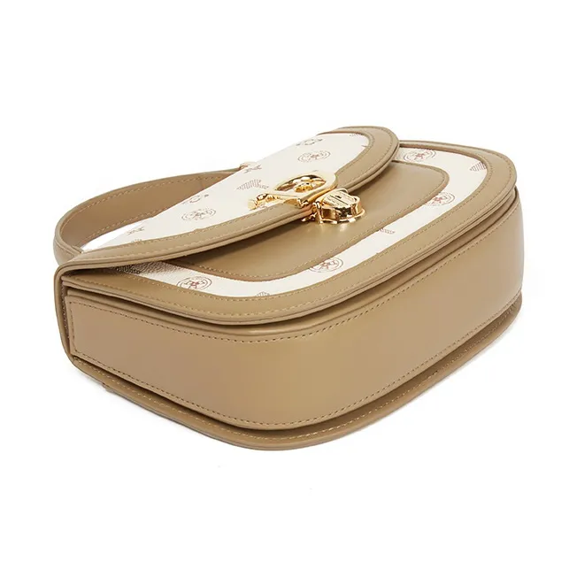 TUCANO PU One Shoulder Handbag Trumpets Women's Ecru-4