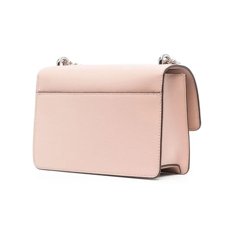 DKNY Calfskin Shoulder Bag Crossbody Bag Small Size Women's Rose Pink-1