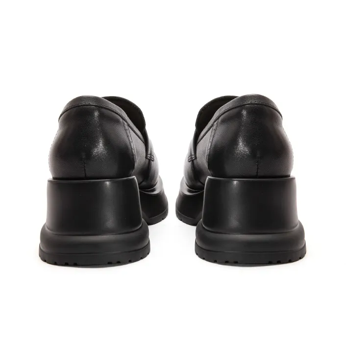 Anthony Miles Loafers 7cm Women's Black-3