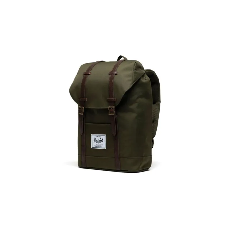 Herschel Polyester Backpack Regular Men's Army Green-2