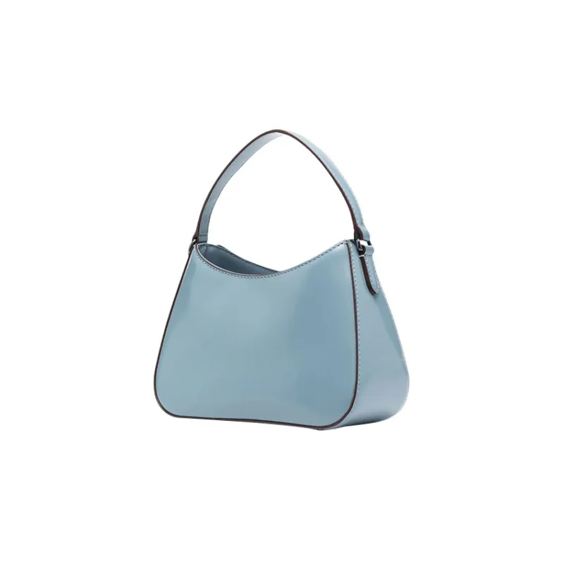 DKNY Calfskin Shoulder Bag Crossbody Bag Handbag Regular Women's Blue-1
