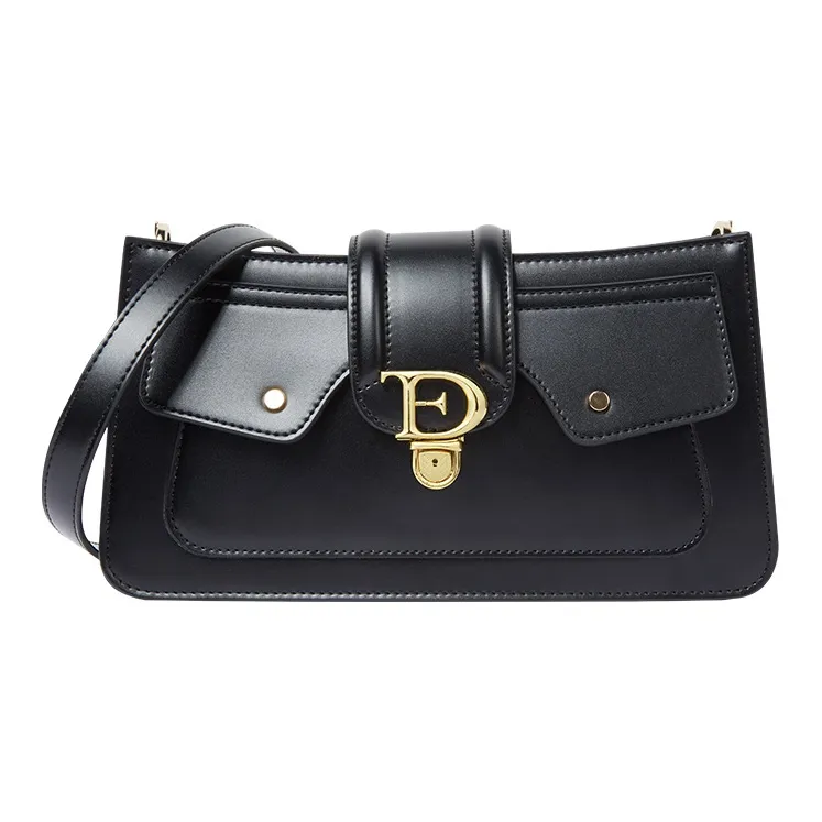 TUCANO PU Shoulder Bag, Crossbody Bag Women's Black-1