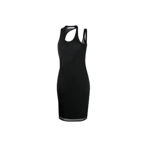 Helmut Lang Sleeveless Dresses Women's Black