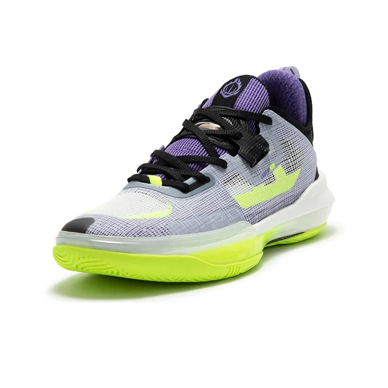 361° Ultra Star 1.0 Pro 1.0 Pro Slip Resistant Low Top Basketball Shoes Men's 361 Degrees White/Obsidian Black-1