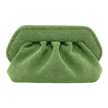 THEMOIRE Bios Sponge Cloth One Shoulder Crossbody Clutches Regular Women's Grass Green