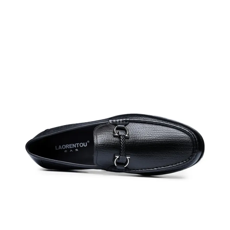 LAORENTOU Loafers Men Brown/Black-2