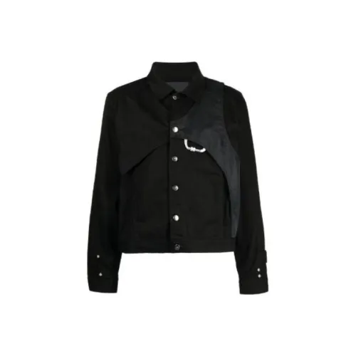 HELIOT EMIL Jackets Men Black