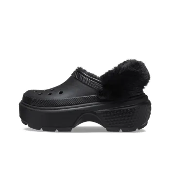 Crocs STOMP LINED CLOG Clogs Unisex Black