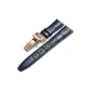 Rose Gold Buckle Blue Leather