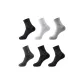 1 Set 12 Pack (2 Navy Blue+2 White+2 Light Gray+2 Dark Gray+4 Black)