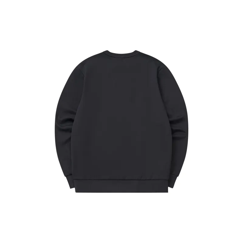 Erke Sweatshirts Unisex Jet Black-1