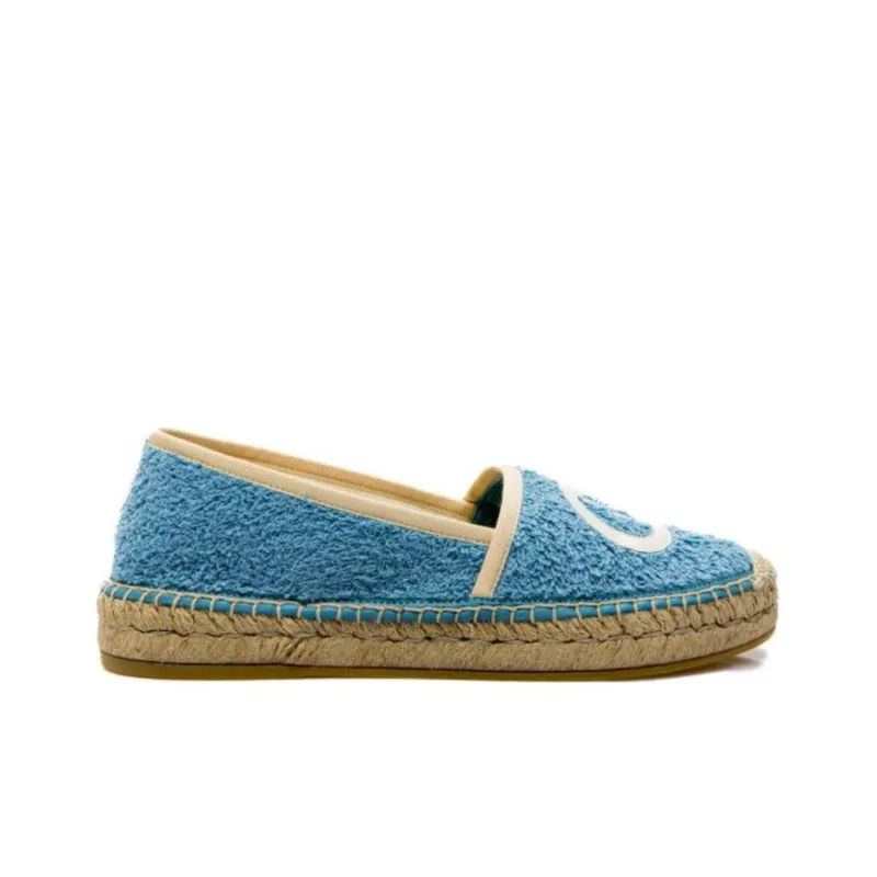 GUCCI Interlocking G Felt Espadrilles-1