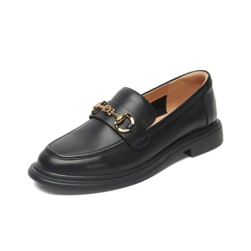 PT'SON Loafers 2.8cm Women's Black-2