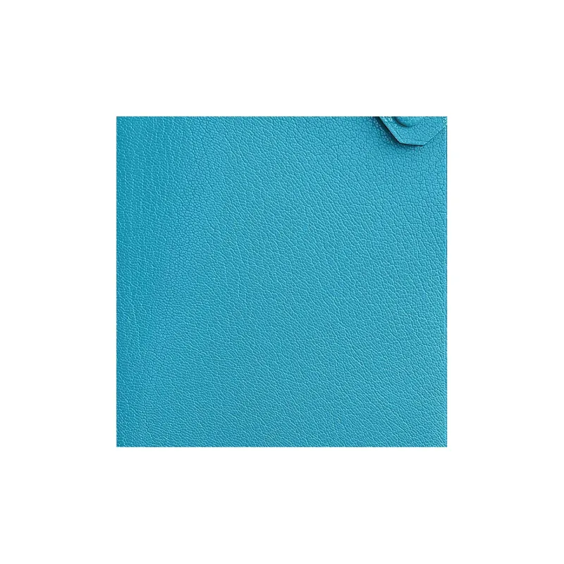 HERMES Tarmac Chamkila Goat Skin Passport Clip Women's 0FBleu Frida Frida Blue-1