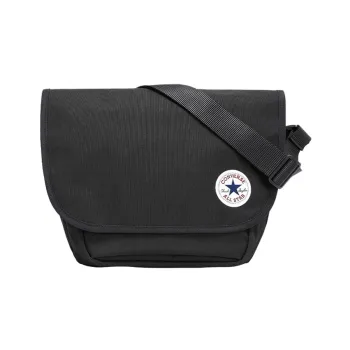 Converse Polyester Messenger Bag Crossbody Bag Shoulder Bag Unisex Black