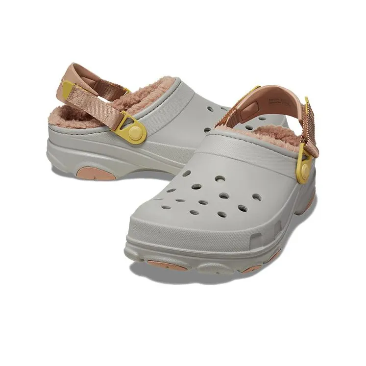 Crocs All Terrain Lined Clog 'Grey Brown'-3