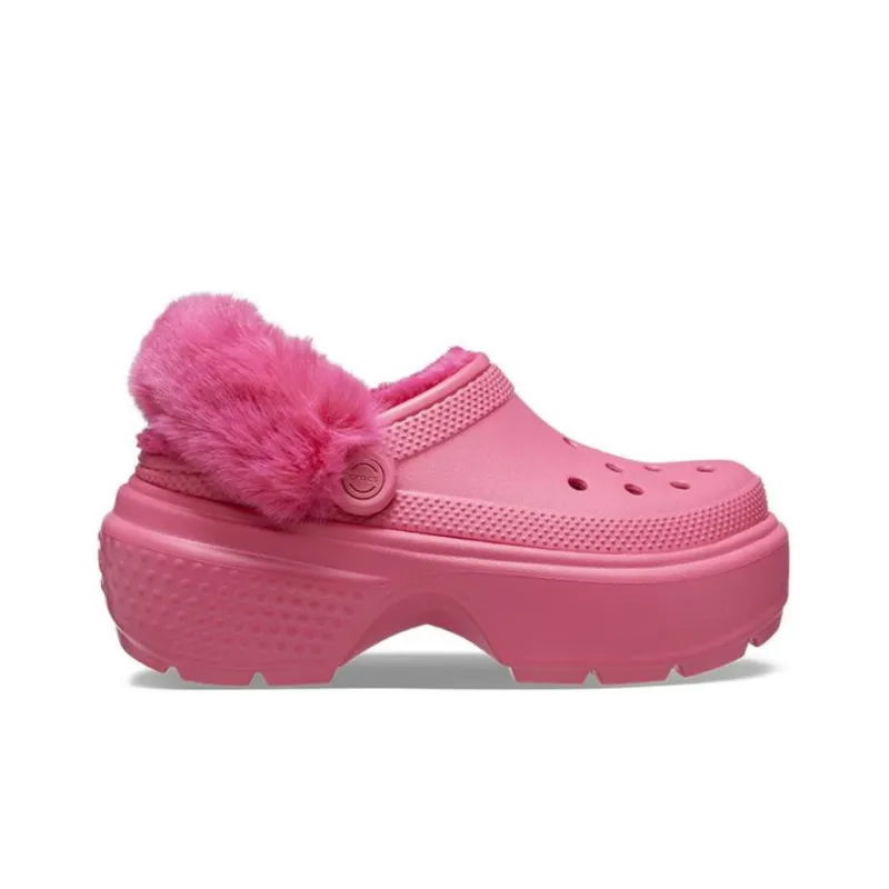 Crocs Stomp Lined Clog 'Hyper Pink' Women's-1
