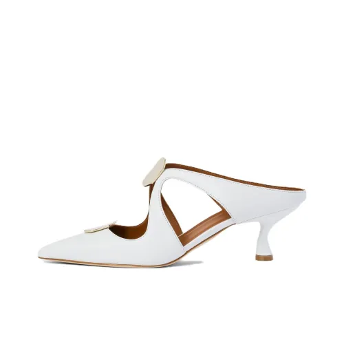 Malone Souliers Wrap-toe Slippers 4.5cm Women's White