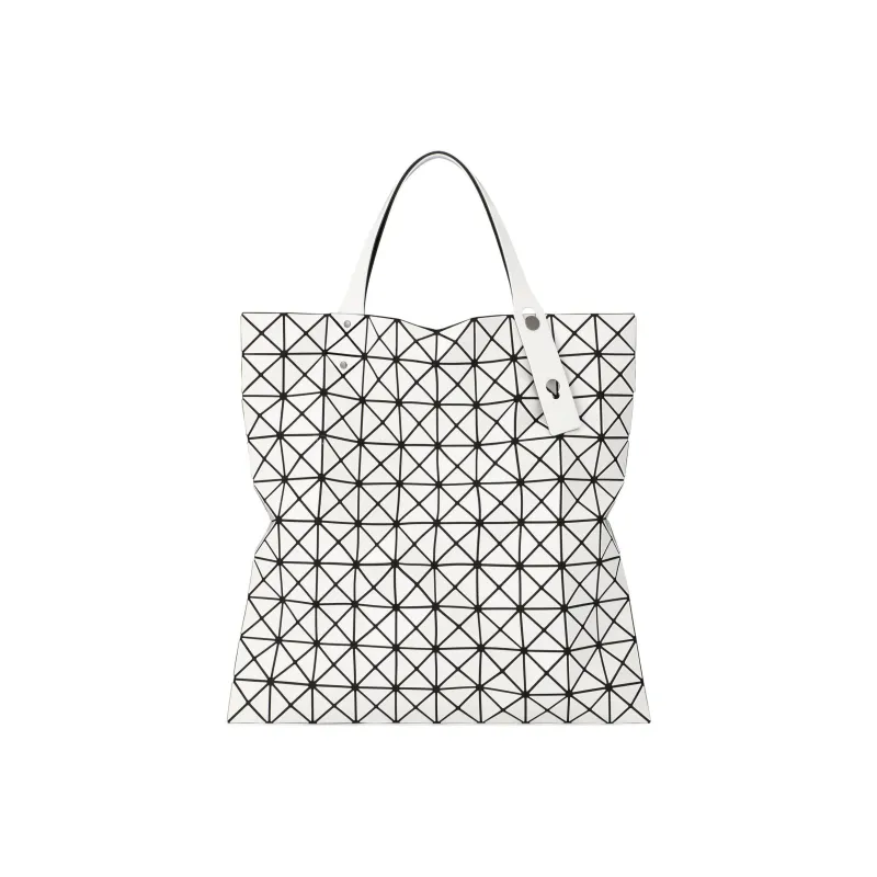 ISSEY MIYAKE Polyvinyl Chloride Resin Handbag Women's White-0