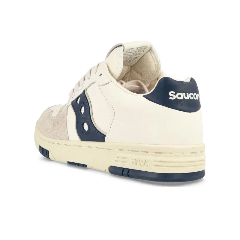 Saucony Spot Bilt Sonic Low Premium Beige Blue-3